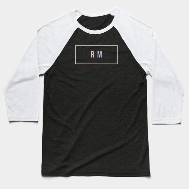 RM BTS | Simple RM Fan Baseball T-Shirt by ElevenVoid